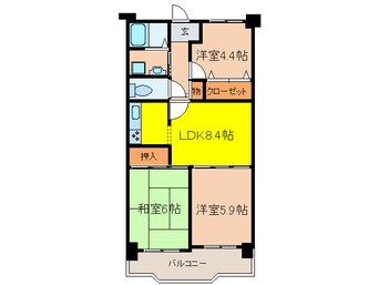 間取図 シェモア平野