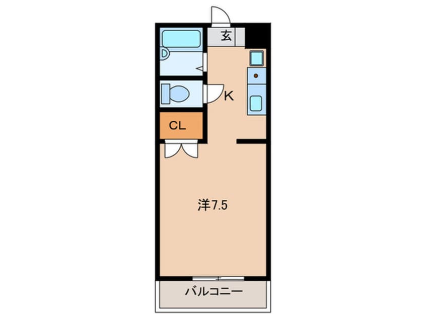 間取図 エスポワール須磨