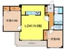 Ｓ－ＲＥＳＩＤＥＮＣＥ夙川 2LDKの間取り
