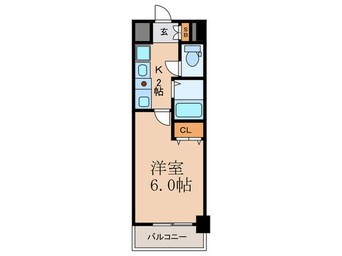 間取図 ﾗﾅｯﾌﾟｽｸｴｱ中之島公園(402)