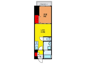 間取図 クリエオーレ八雲東