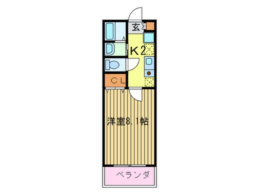 間取図 ピュアライズ諏訪