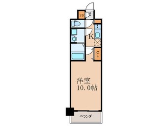 間取図 セオリー天神橋ｱﾍﾞﾆｰﾙ(804)
