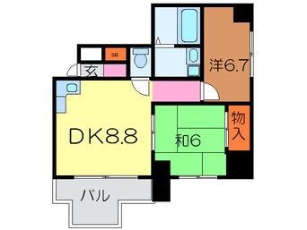 間取図 セブンコート二宮