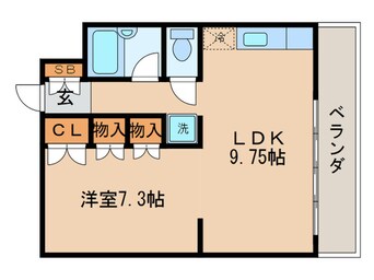 間取図 サンガ－デン山科