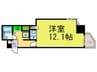 レスポアール四条大宮(504) 1Rの間取り