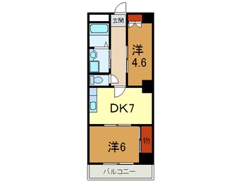 間取図 シャトー・ソフィア