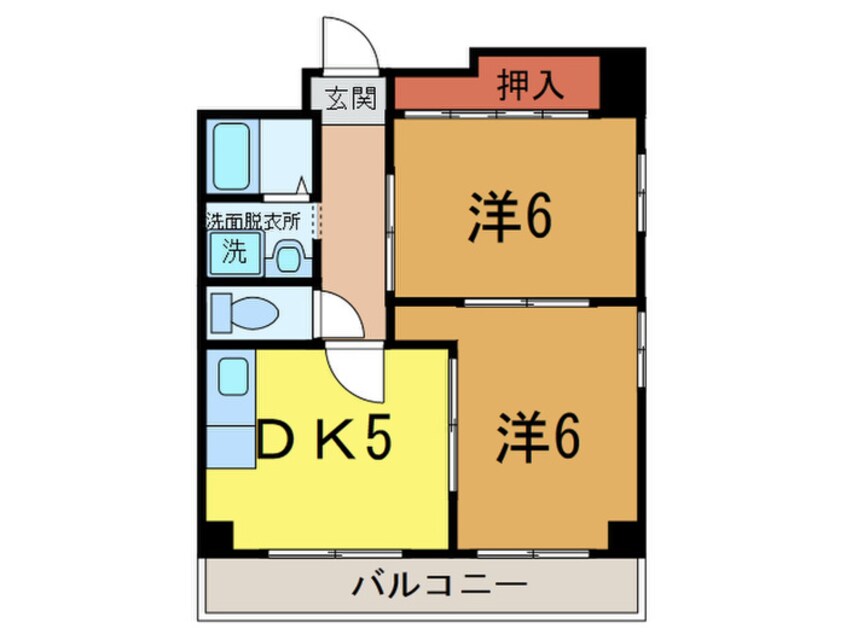 間取図 シャトー・ソフィア