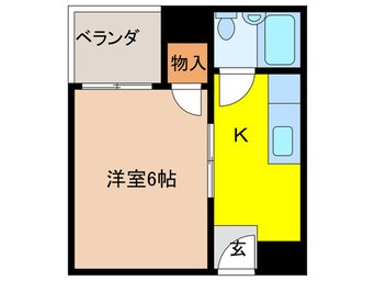 間取図 シャンティー池田