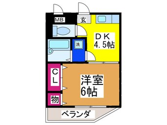 間取図 コア千代鶴