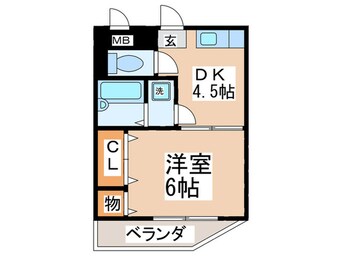 間取図 コア千代鶴