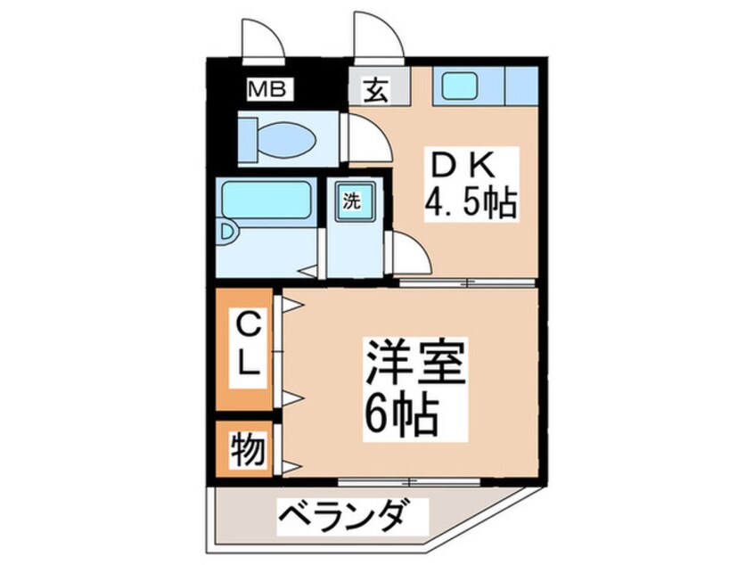 間取図 コア千代鶴