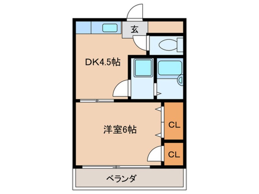 間取図 コア千代鶴