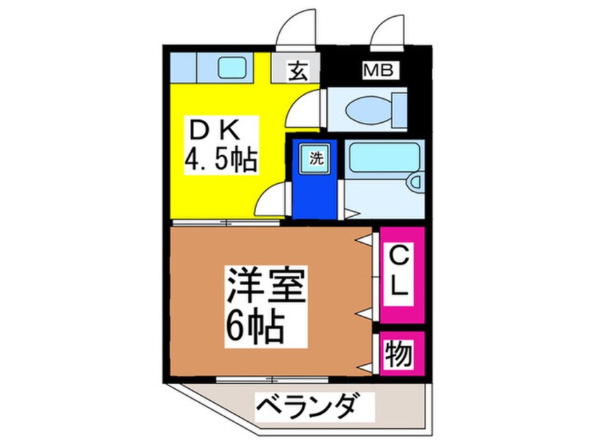 間取図 コア千代鶴