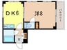 アイビ－羽衣 1DKの間取り