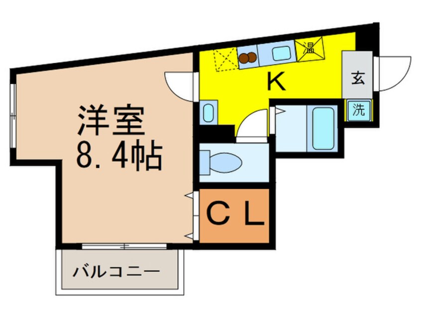 間取図 ラ・フォンテ三宮