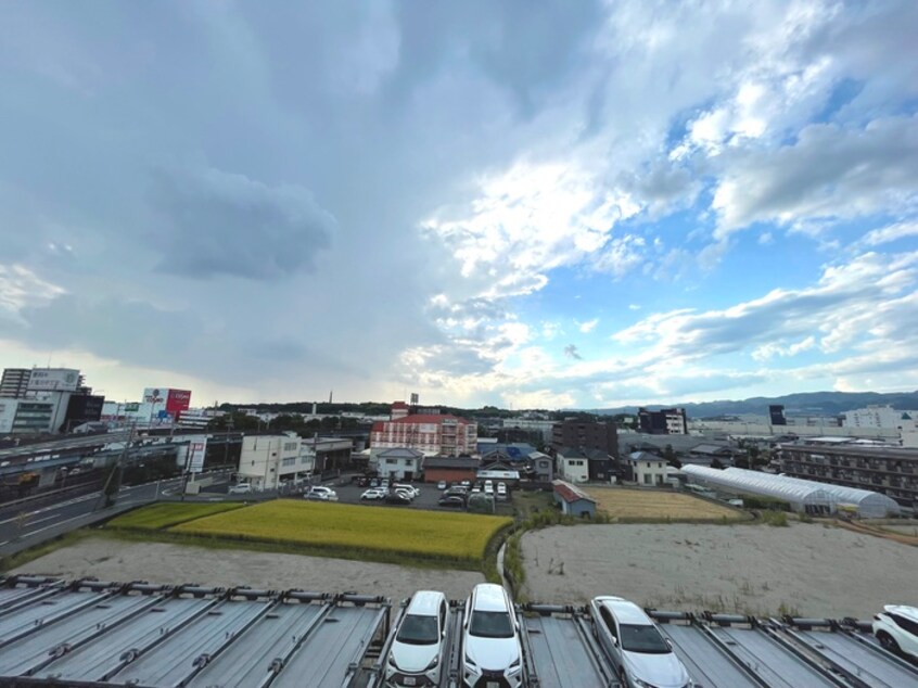 室内からの展望 アルンドーインディカ茨木