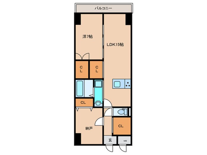 間取り図 仮）上甲子園Ⅱ