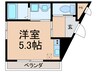 サンマリン名谷 1Rの間取り