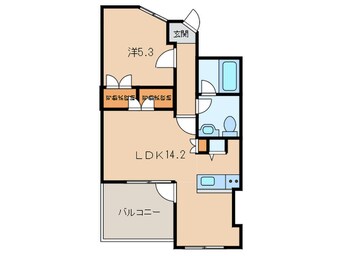 間取図 コナビレッジ３号棟