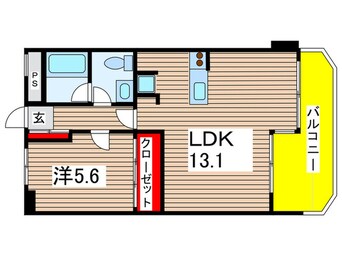 間取図 コナビレッジ３号棟