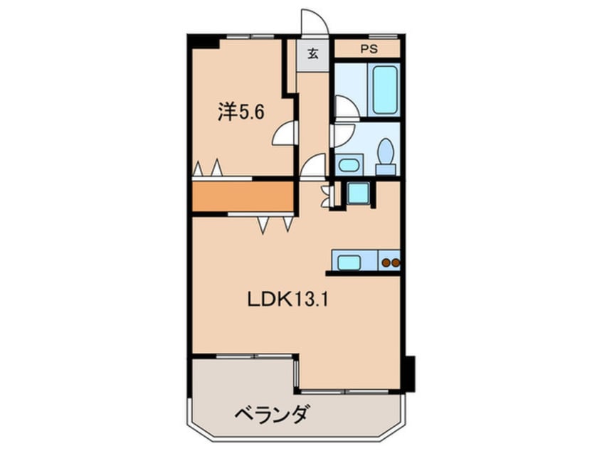 間取図 コナビレッジ３号棟