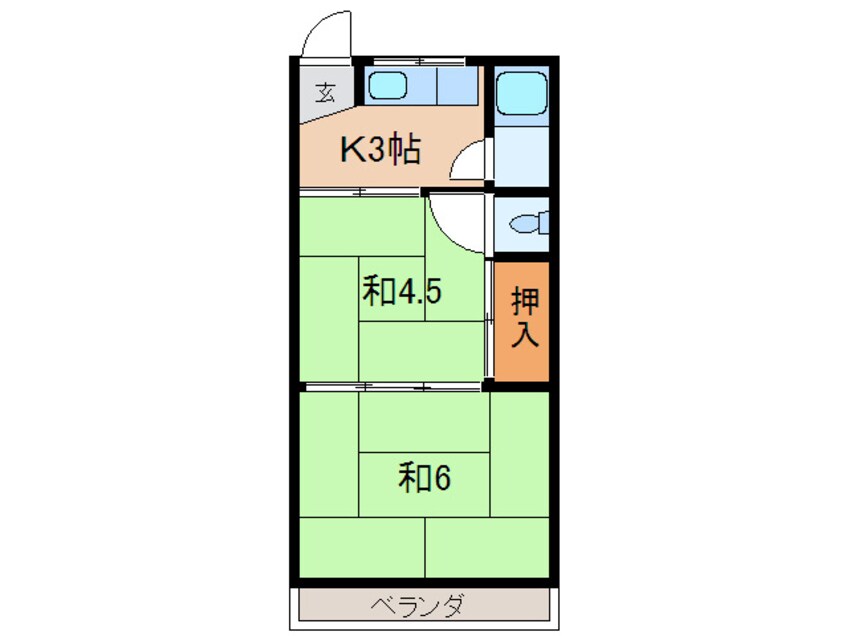 間取図 光マンション