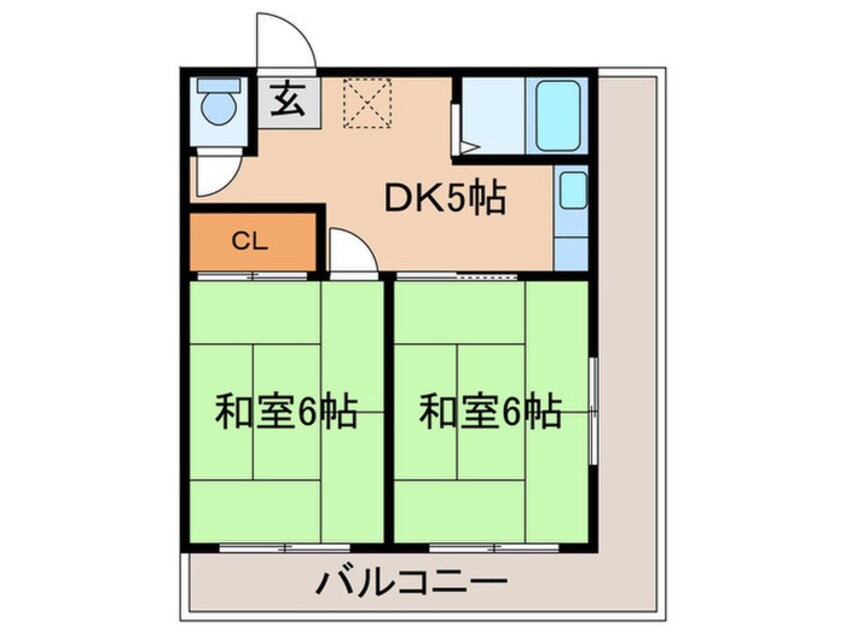 間取図 光マンション