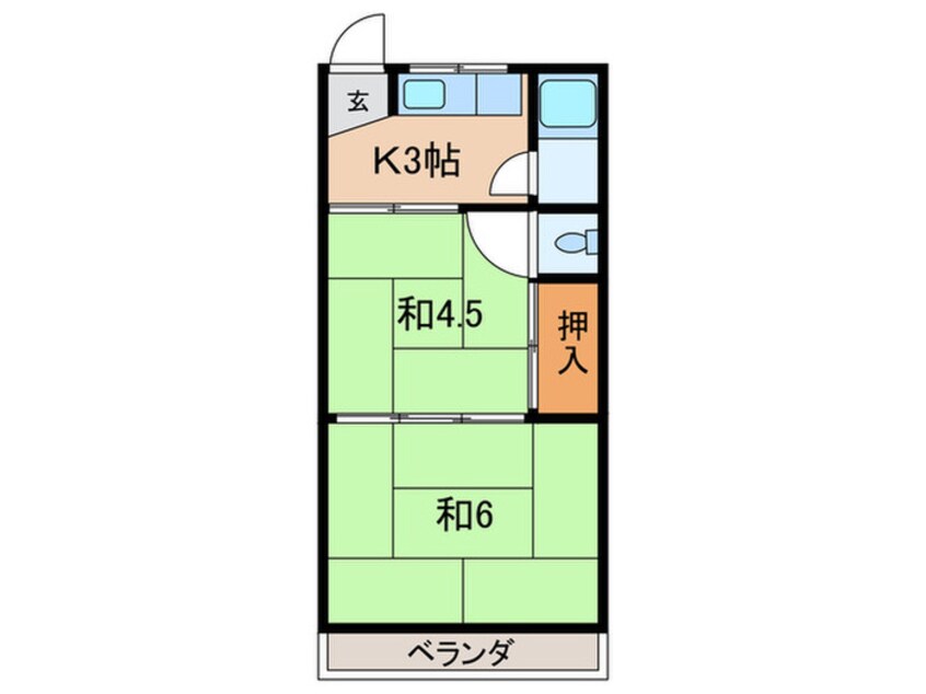 間取図 光マンション