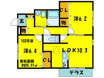 間取図 エスペランサ
