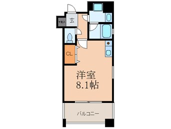 間取図 アーデン江坂Ⅱ