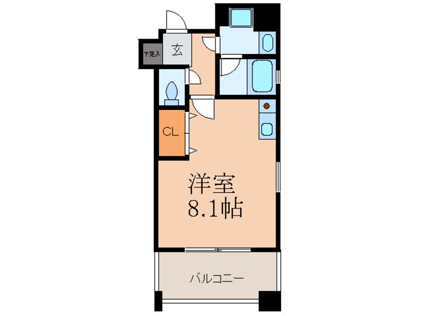 間取図 アーデン江坂Ⅱ