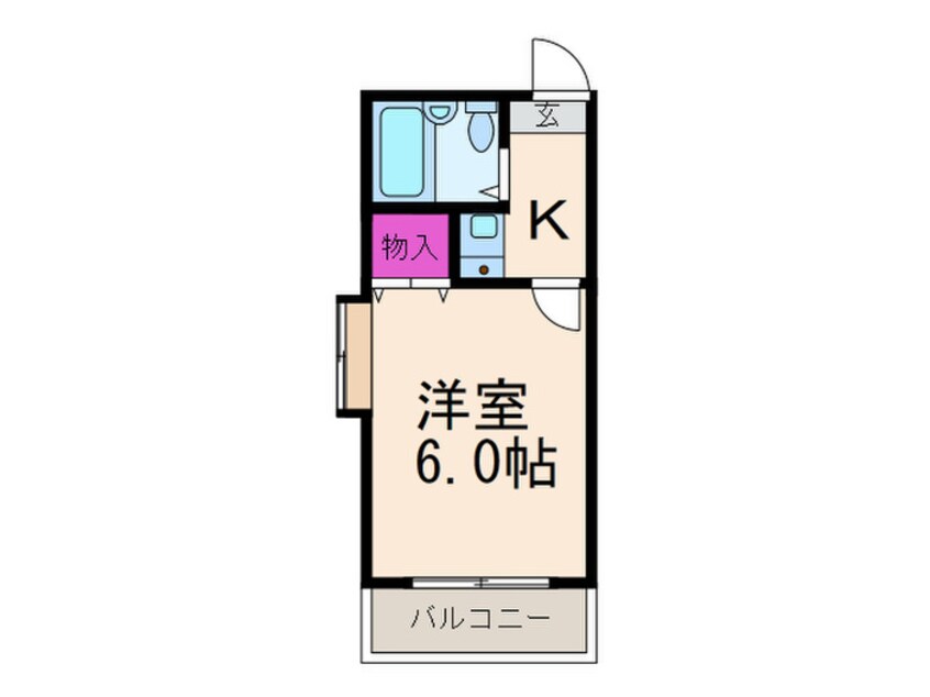 間取図 マイコ－ト高槻