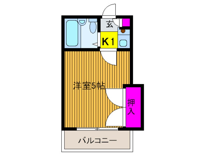 間取図 マイコ－ト高槻