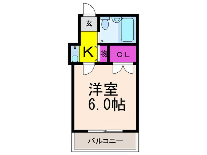 間取図 マイコ－ト高槻