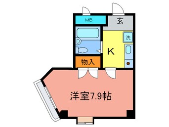 間取図 シャトレ－ツカサ