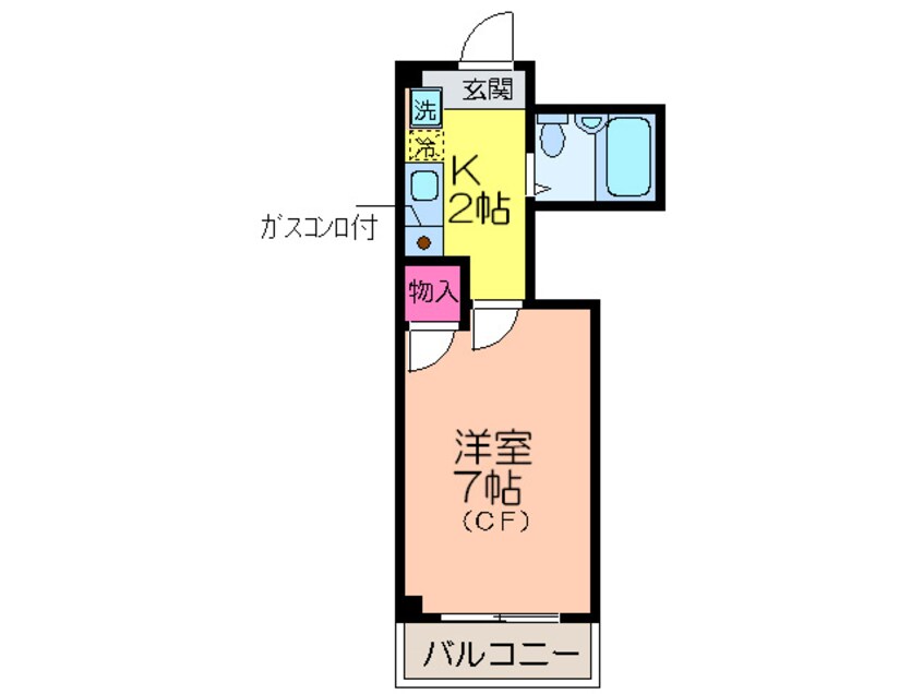 間取図 シャトレ－ツカサ