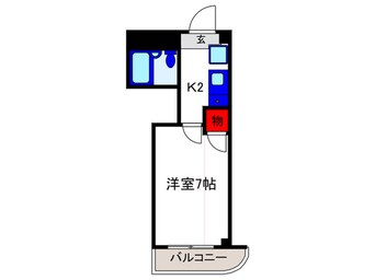 間取図 シャトレ－ツカサ