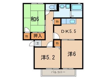 間取図 セントレージュ