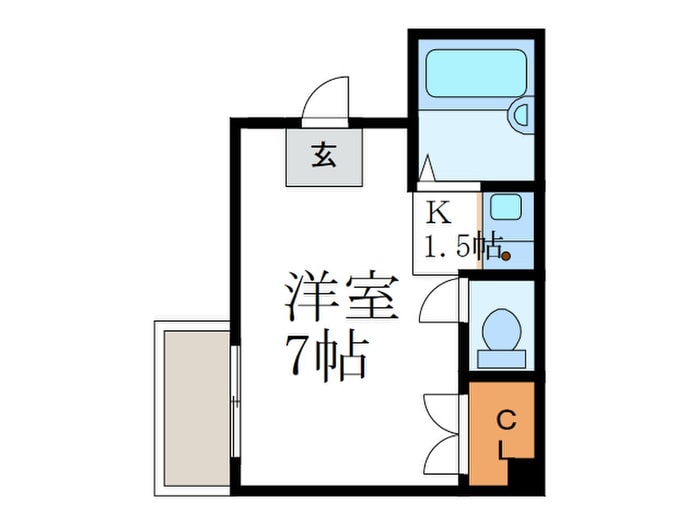 間取り図 ミストラル浄土寺