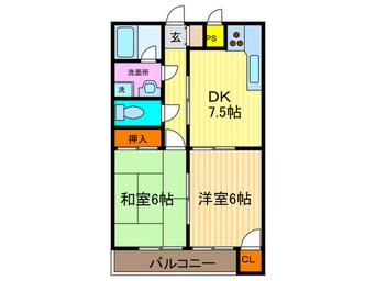 間取図 ハミングアヴェニュ－
