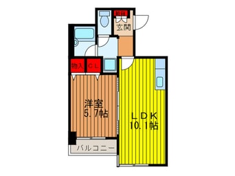 間取図 ｸﾞﾗﾝﾋﾟｱ中央