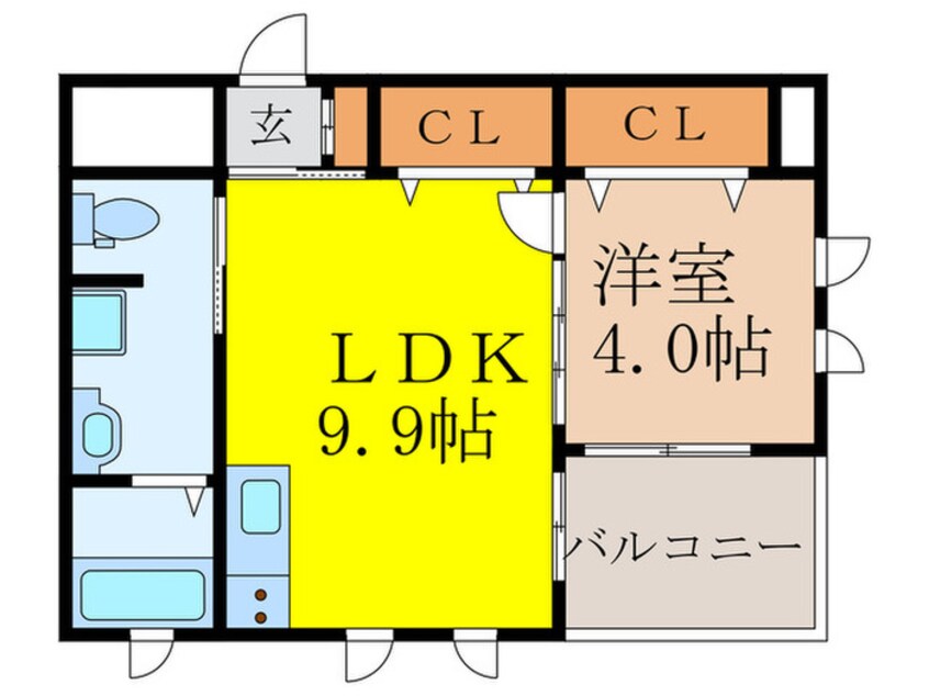 間取図 グランシャリオ千里中央