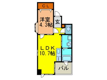 間取図 グランシャリオ千里中央