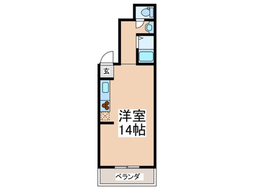 間取図 サンプラザ四天王寺