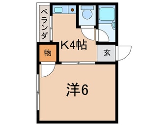 間取図 レジデンス三津屋