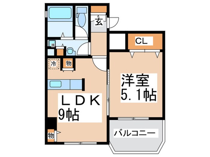 間取り図 ジェルメ河善