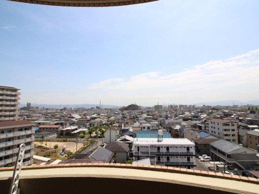 室内からの展望 ジェルメ河善