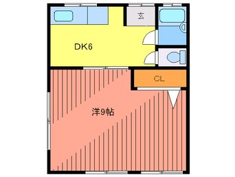 間取図 サンライフ麻田Ａ