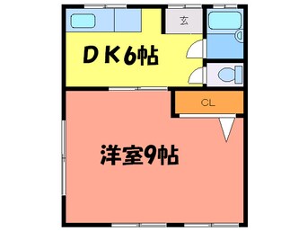 間取図 サンライフ麻田Ａ